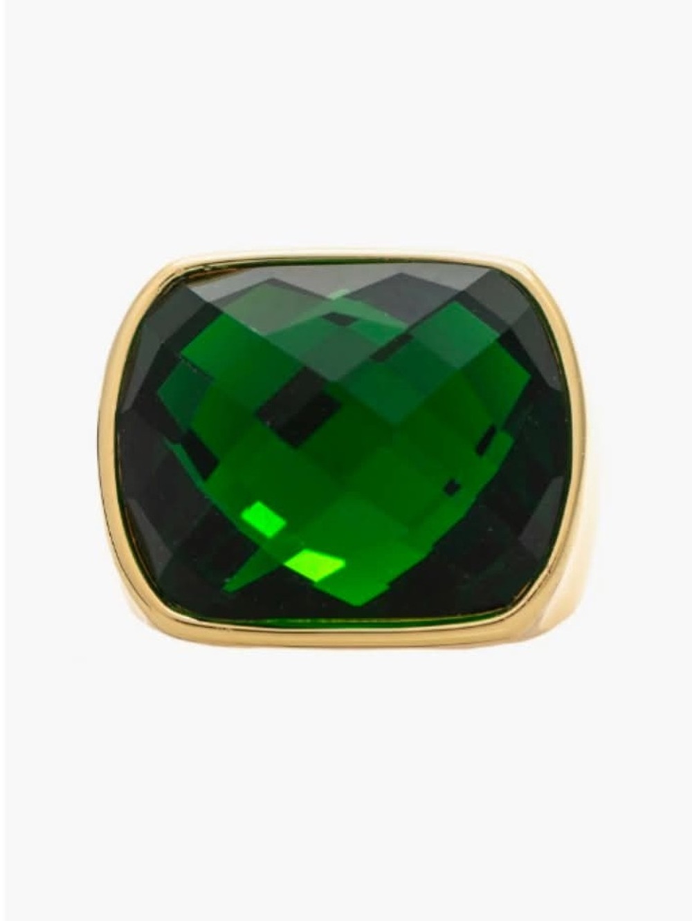 NWOB RIVKA FRIEDMAN Faceted Stone Cocktail Ring Size 6.5 MRSP $149